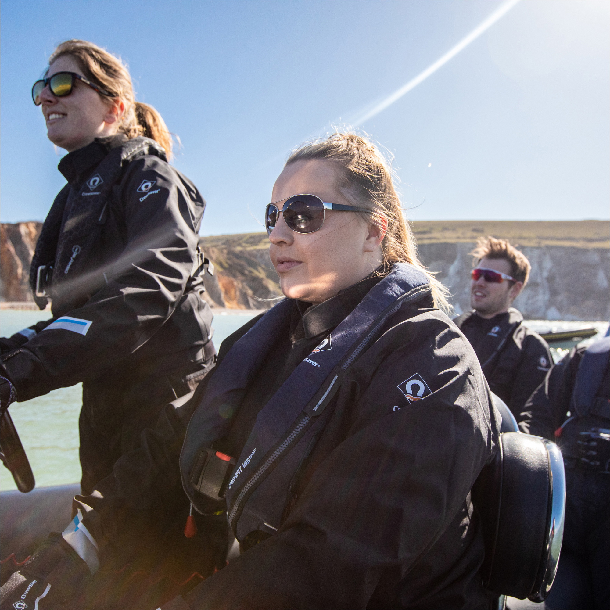 2026 Crewsaver Crewfit 165N Sport Automatic Harness Lifejacket 9715NBA - Navy